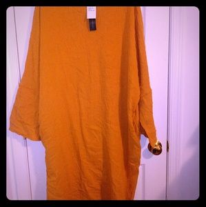 Mustard colored Zanzea dress NWT 🐼